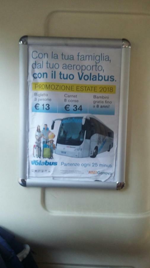Appartement Mansarda Sotto Le Stelle à Gênes Extérieur photo